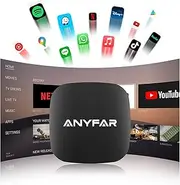 Wireless CarPlay Android Auto Adapter, 2025 Upgraded(2+32GB),Support Netflix YouTube TikTok PlayStore TF Card USB Flash Driver, for 2016+ Factory Wired CarPlay/Android Auto Cars, ANYFAR AI 7 Magic Box
