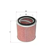 Sakura Air Filter for Nissan Atlas F23 H41 Condor S41 I4 8V 16V Truck 91-07