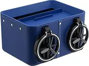 Car Armrest Storage Box,Car Storage Box with Cup Holder - Car Seat Armrest Storage Box Water Cup Holder, Multifunctional Car Console Organizer Tissue Storage 通用