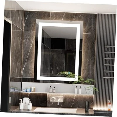 24 * 32inches LED Mirror, Smart Bathroom Mirror with Lights, Anti-Fog,