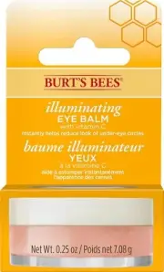 3PACK Burt's Bees Illuminating Eye Balm with Vitamin C 100% Natural Origin 7.08g