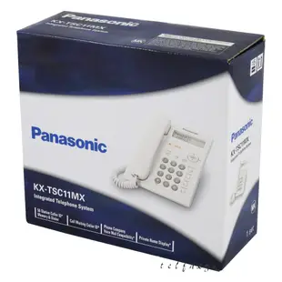 Panasonic國際牌高品質來電顯示有線電話KX-TSC11(馬來西亞製)