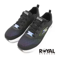 在飛比找蝦皮商城優惠-Skechers RUN 黑/彩 織布 避震 緩衝 慢跑鞋 