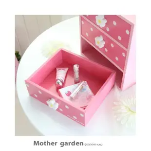 【Mother garden】草莓迷你收納箱