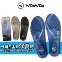 在飛比找momo購物網優惠-【WOAWOA】零重力足弓3D減壓鞋墊│單雙(久站鞋墊 除臭