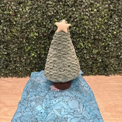 Jellycat AMUSEABLE BLUE SPRUCE Christmas Tree 11" SMALL Soft Plush Toy