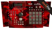 Akai MPC-2000XL Skin | Camo Red | Protective Decal | StyleFlip Skins