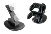 PS4 Dual Controller Charger - Dual USB Stand Charger - Quick way to charge and s