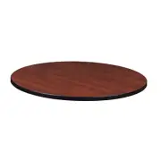 Regency 36" Round Laminate Table Top- Cherry/ Maple