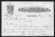 Gaylord, MT Jefferson Valley Trading Co. ALS Billhead Buford* Virginia City
