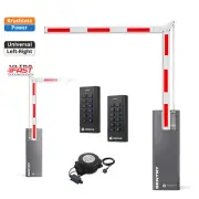 SENTRY BRUSHLESS Low Voltage Articualted 90 Boom Barrier Gate Keypads
