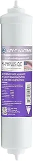 APEC FI-PHPLUS-QC US Made 10" High Purity pH+ Calcium Carbonate Alkaline Filter with ¼” Quick Connect for Reverse Osmosis Water Filter System (for Standard System, Replacement Filter Only)