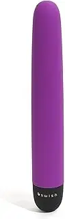 Bgood Classic Purple Slimline Bswish Thrusting Dildo Vibrators For Woman Sex Toys Vibrator Dildo, Purple