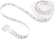 LALAFINA Portable Body Measuring Tape for Waist Measurement Lightweight and Compact Design Comfortable Feel for Accurate Body Measurement for Home and Travel Use