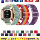 Elastic Sport Band For Fitbit Versa 4 3 2 1 Lite/Fitbit Sense Nylon Watch Strap