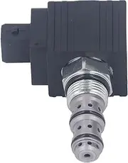 Solenoid Valve AGP019-02-01 12V 2 Pin Alloy Steel Replacement Massey Ferguson Tractor