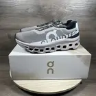 Size 9.5 - On Cloudmonster Cinder Fog Gray Running Shoes Sneakers NEW in Box