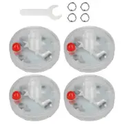 4Pcs Solar Tire Light Luminous LED Tire Valve Caps Lights Car Accessories