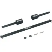 Aluminum Propeller Joint Shaft For Tamiya TT-02 / TT02B 54501 54502 RC Drift Car
