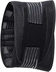 Fitness Brace for Waist Breathable Running Belt Lumbar Supports Weightlifting Belt for Men Women Black