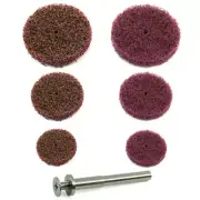 Drill Cleaning Wheel Kit 180 400 Grit | Scotch Pad Polishing Buffing Abrasive