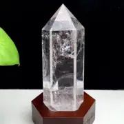 1.21LB Top Natural Clear Quartz Obelisk Crystal Point Reiki Tower Wand Healing