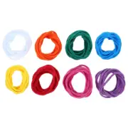 288 Pcs Cats Cradle Toy Elastic Finger String Elastic Braided Cord