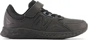 [New Balance] Pre Boys Fresh Foam 76T Bungee Lace with Top Strap Running Sport