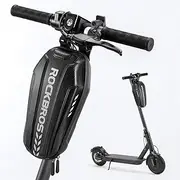 ROCKBROS Scooter Storage Bag Electric Scooter Front Hanging Bag Waterproof Scooter Handlebar Bag for Segway ES/Folding Bike EVA Hard Shell Scooter Frame Bag