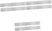3sets Bulletin Board Borders Metal Strip for Wall Adhesive Strips for Magnetic Blackboard Easy Install 2pcs*3
