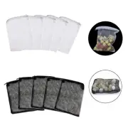 5Pcs Aquarium Filter Bags Fish Tank Media Mesh Net for Bio Balls Ceramic Rings