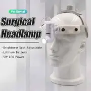 Dental Medical Light Features 5W Headlight Adjustable Lamp Providing Focused