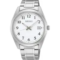 在飛比找momo購物網優惠-【SEIKO 精工】CS 城市簡約手錶 送行動電源(SUR4