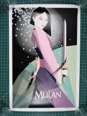 Signed Ming Na-Wen Mulan Poster Print Pink Magnolia Variant by Craig Drake