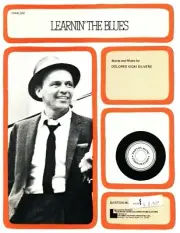 FRANK SINATRA LEARNIN' THE BLUES SHEET MUSIC PIANO/VOCAL/GUITAR/CHORDS 1955 NEW!