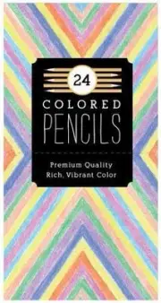 Colored Pencil Set, Accessory by Galison (COR), Brand New, Free shipping
