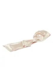 Eugenia Kim Gigi Satin Head Wrap in Champagne at Nordstrom One Size