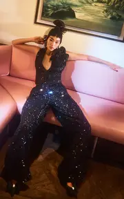 [Leo Lin] Exclusive Anna-May Sequined Vest