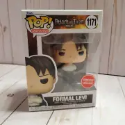 FUNKO POP! FORMAL LEVI ATTACK ON TITAN GAMESTOP EXCLUSIVE FAST FREE SHIPPING