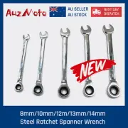 8MM-14MM OPEN END SPANNER WRENCH RATCHET RATCHETING COMBINATION RING INDIVIDUAL