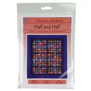 Half And Half Quilt Pattern By Cozy Quilt Designs Quilting Sewing