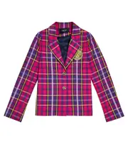 [Versace Kids] Versace Kids Checked blazer Y 14 multicoloured
