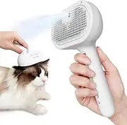 Cat Brush Grooming Brush, Cat Self Cleaning, and Works Wonders Cat Grooming for Both Long and Short-Haired Pets 2 In 1 Cleaning Brush for Cats And Dogs Grooming