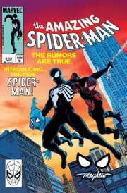 AMAZING SPIDER-MAN #252 FACSIMILE EDITION Mike Mayhew Studio Variant A Spidey