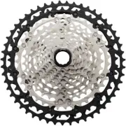 Shimano XT CS-M8100 Cassette - 12-Speed, 10-51t, Silver/Black, Micro Spline