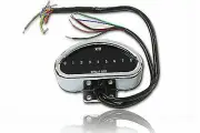 Digital Mini Speedometer and Tachometer for Harley Davidson by V-Twin