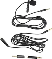 UPKOCH 2Sets Microphone Interview Mic Kit for Phone Camera Laptop Professional Omnidirectional Recording Microphone with Accessories for Vlogging Live Streaming and Interviews