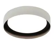 AFX RVF162600L30D1 Reveal 16"W LED Flush Mount Drum Ceiling - White