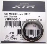 SHIMANO Lock Ring for XTR CS-M9000 Cassette, 11T, Black, Lockring & Spacer