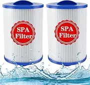[LXTOPN] Pack of 2 Spa Filter Cartridges, Whirlpool Filter Cartridges for Unicel 6ch-940, for Pleatco Pww50, Replacement Filter, Spa Business Whirlpool